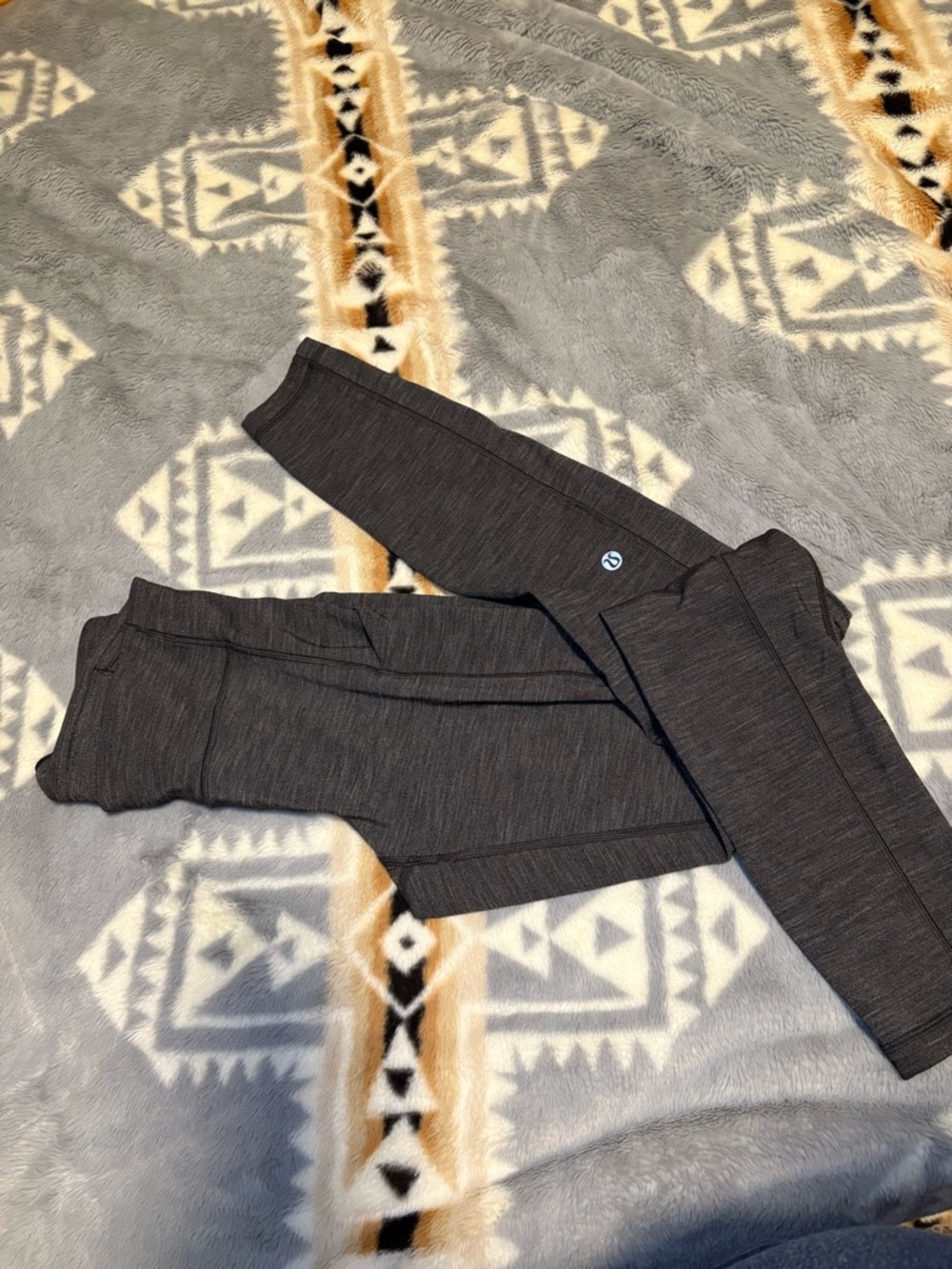 lululemon athletica Dark Gray Heather Leggings